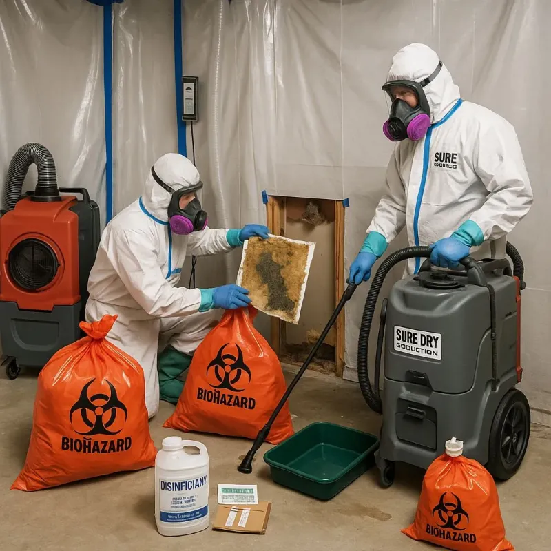 Contaminated Water Handling Protocols process in Kent County, RI